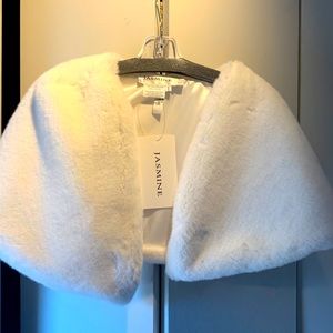 Jasmine Wedding Fur Wrap